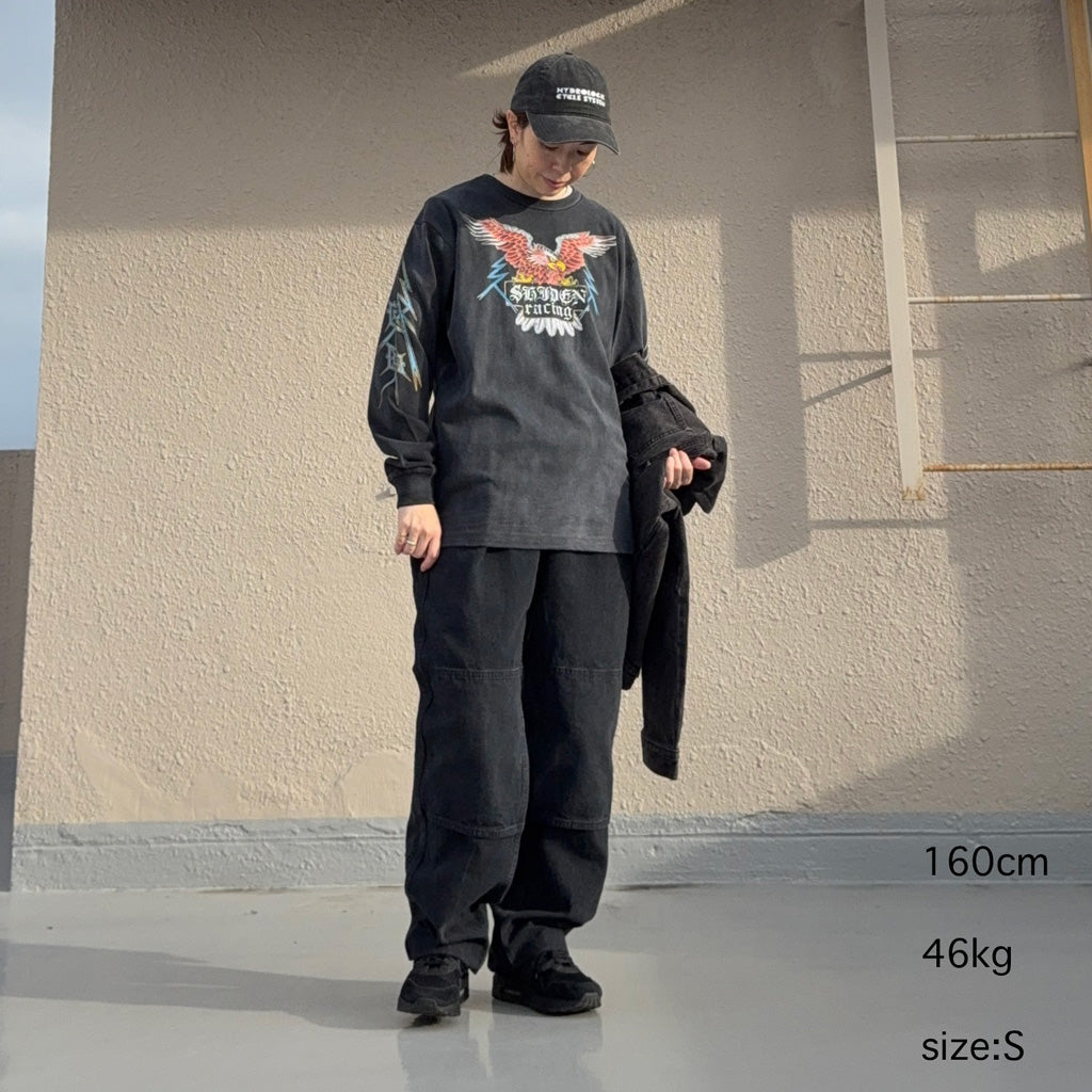 SHIDEN : L/S TEE-EAGLE