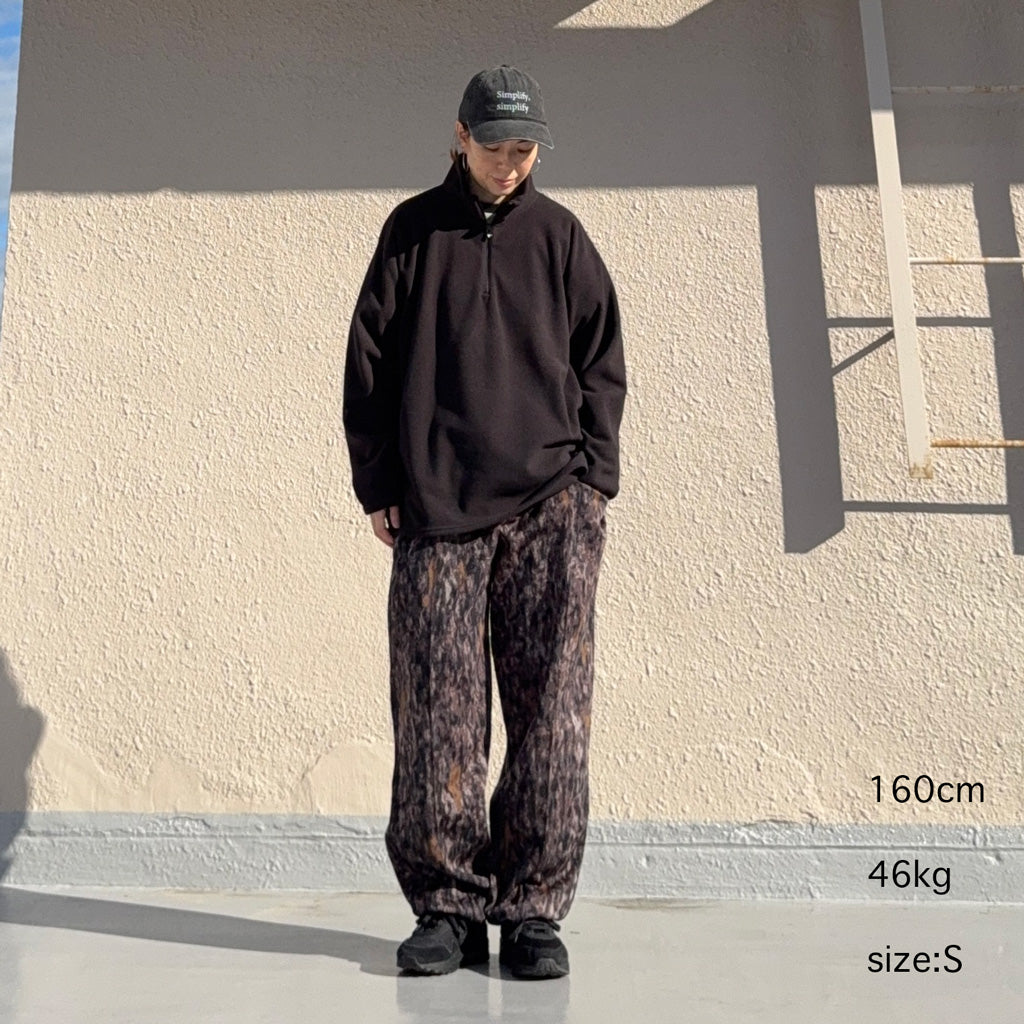 SOUTH2 WEST8 : Half Zip Shirt-Poly Fleece