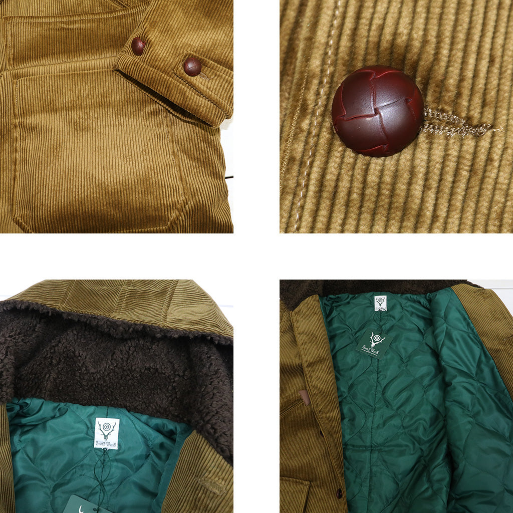 SOUTH2 WEST8 : Army Coat-8W Corduroy