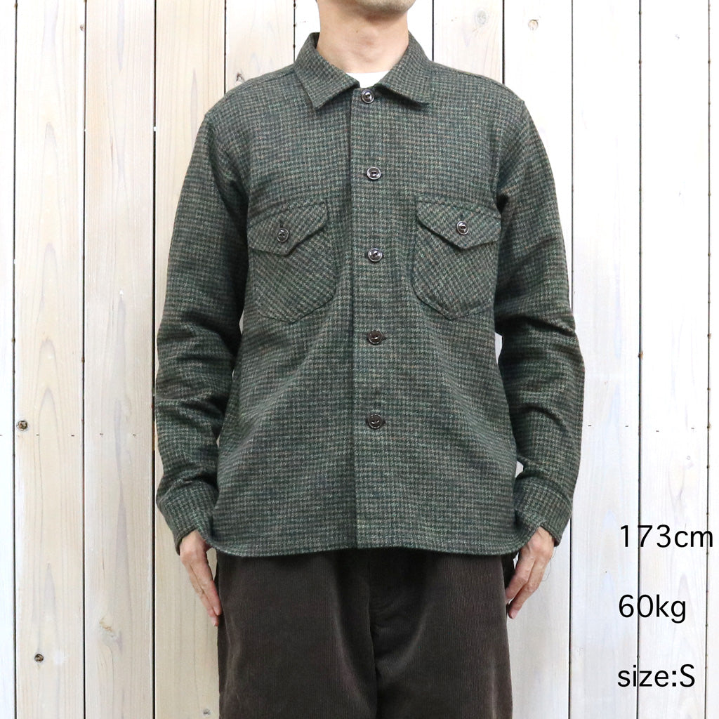 SOUTH2 WEST8 : Smokey Shirt-Cotton Plaid (Khaki)