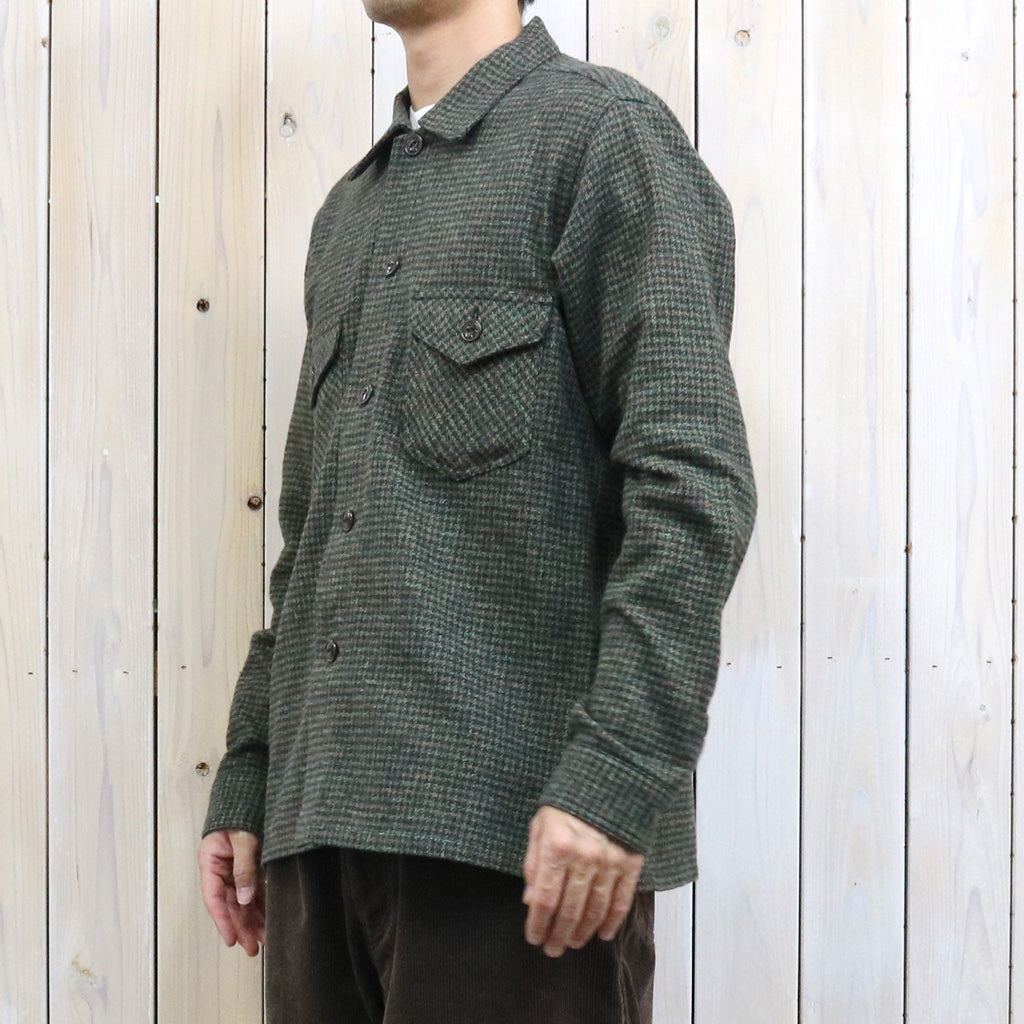 SOUTH2 WEST8 : Smokey Shirt-Cotton Plaid (Khaki)