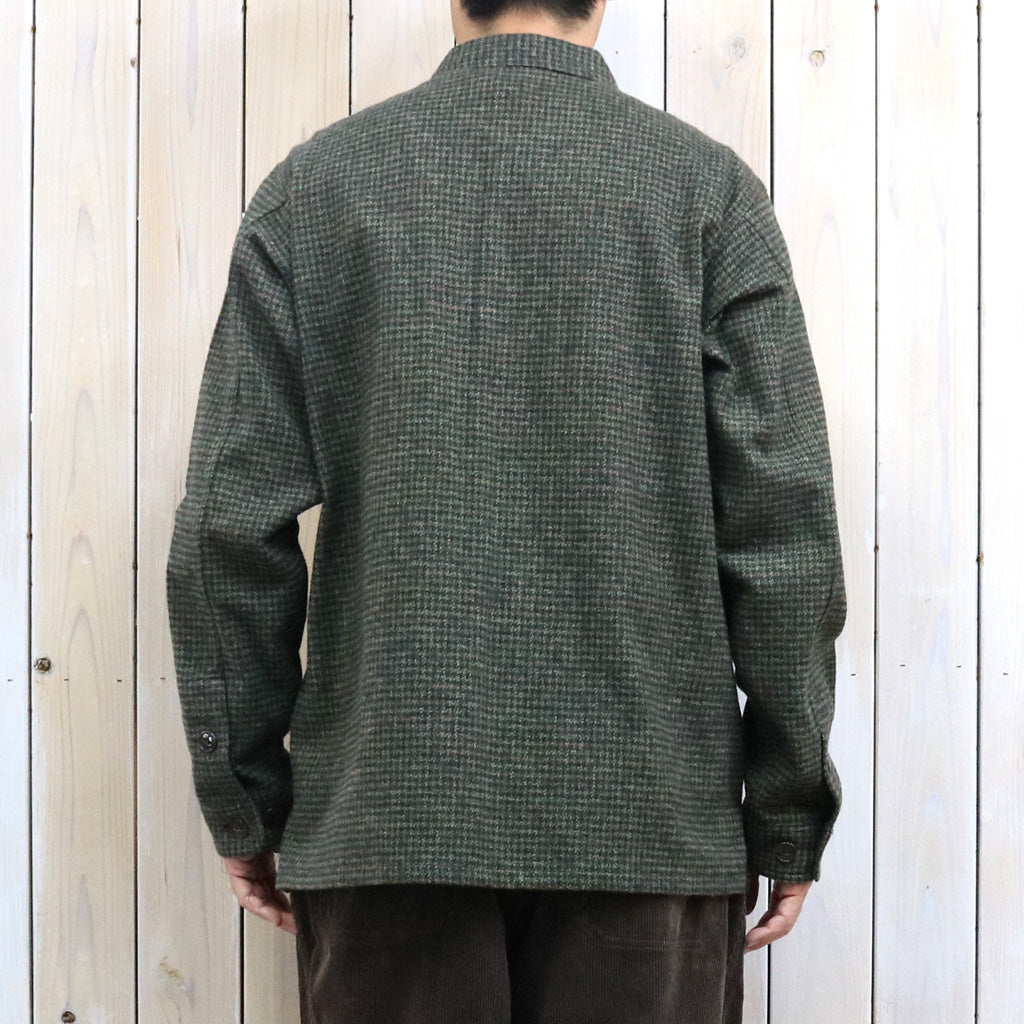 SOUTH2 WEST8 : Smokey Shirt-Cotton Plaid (Khaki)
