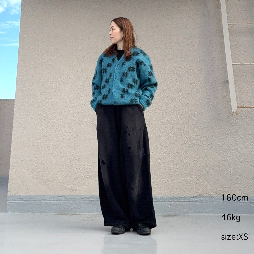 Needles : Mohair Cardigan-Snowflake