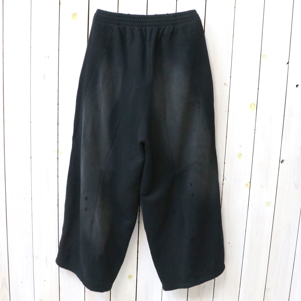 Needles : Deconstructed H.D. Sweat Pant (Black)