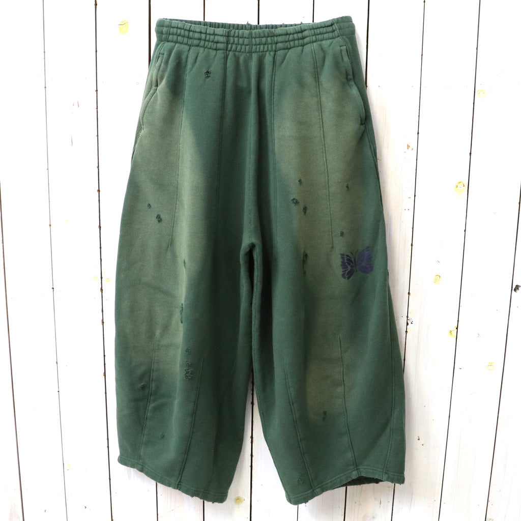 Needles : Deconstructed H.D. Sweat Pant (Forest Green)