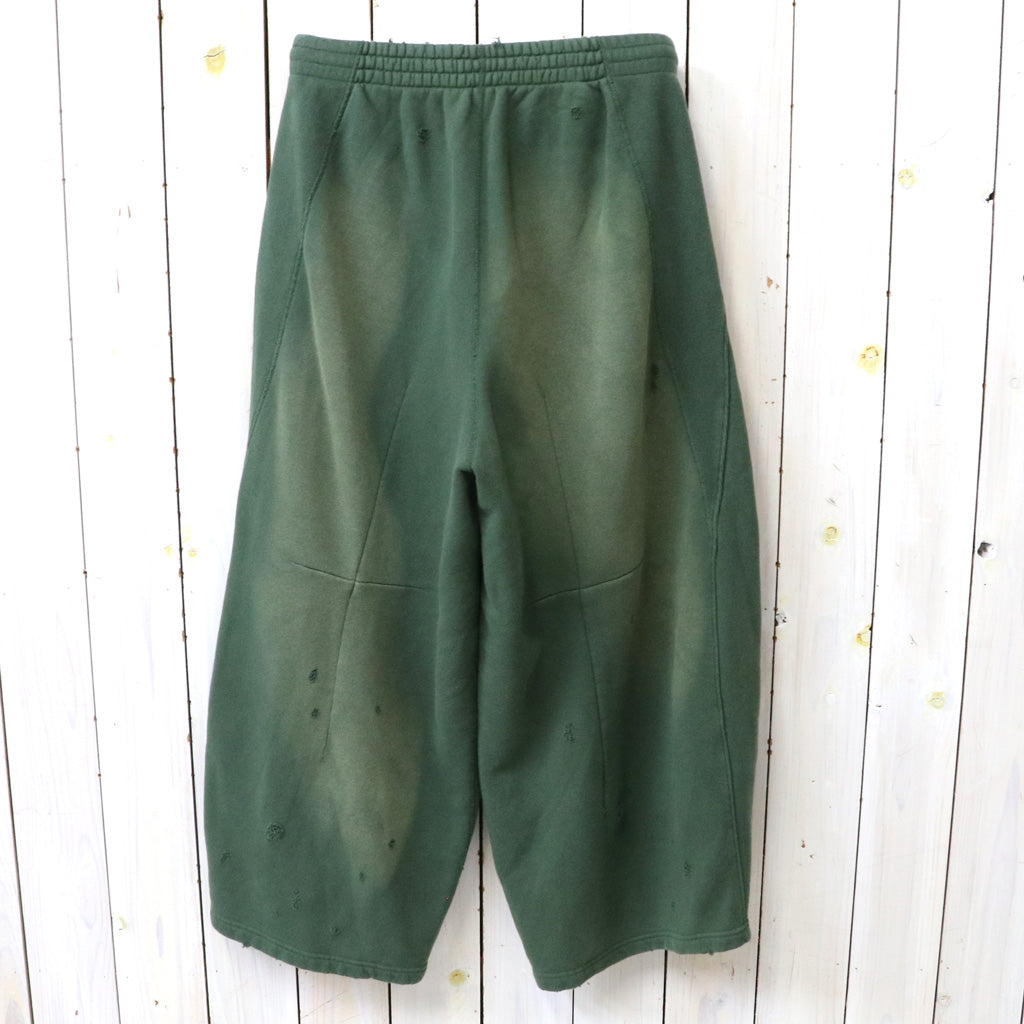 Needles : Deconstructed H.D. Sweat Pant (Forest Green)