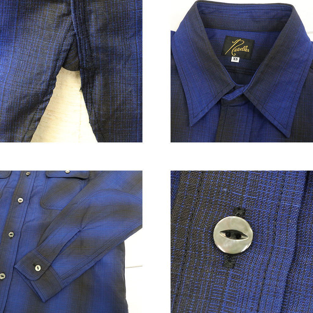 Needles : Work Shirt-W/L Shadow Plaid