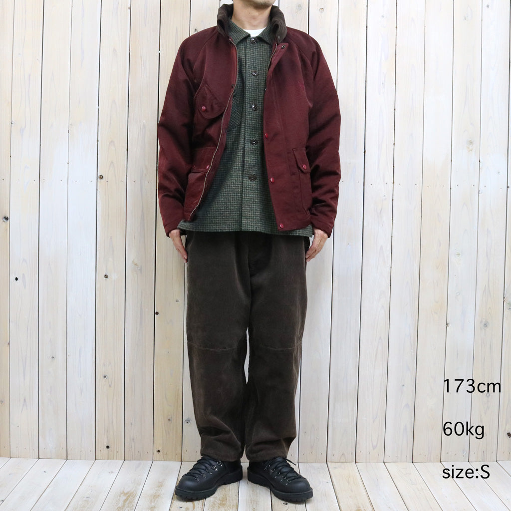 SOUTH2 WEST8 : Carmel Jacket-Nylon Twill (Burgundy)