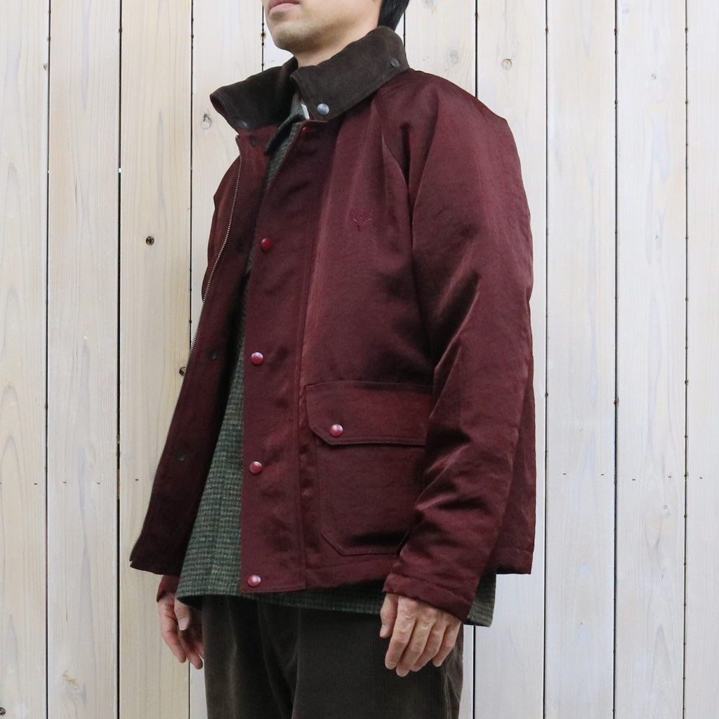 SOUTH2 WEST8 : Carmel Jacket-Nylon Twill (Burgundy) – Reggieshop