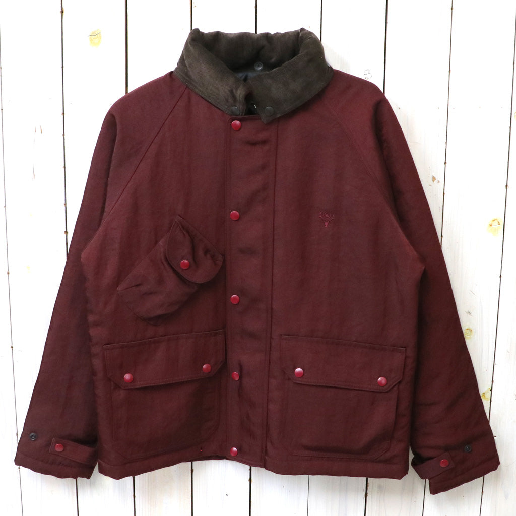 SOUTH2 WEST8 : Carmel Jacket-Nylon Twill (Burgundy)