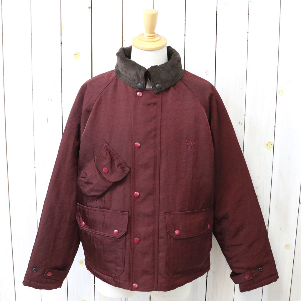 SOUTH2 WEST8 : Carmel Jacket-Nylon Twill (Burgundy)
