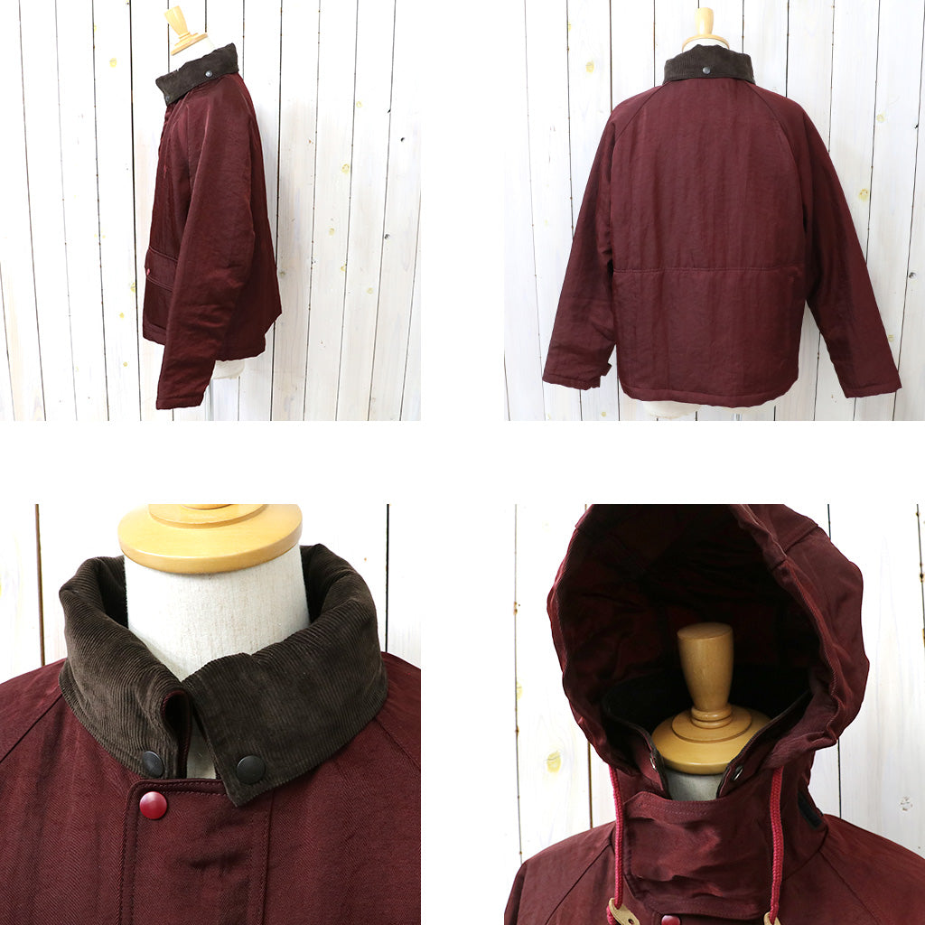 SOUTH2 WEST8 : Carmel Jacket-Nylon Twill (Burgundy)