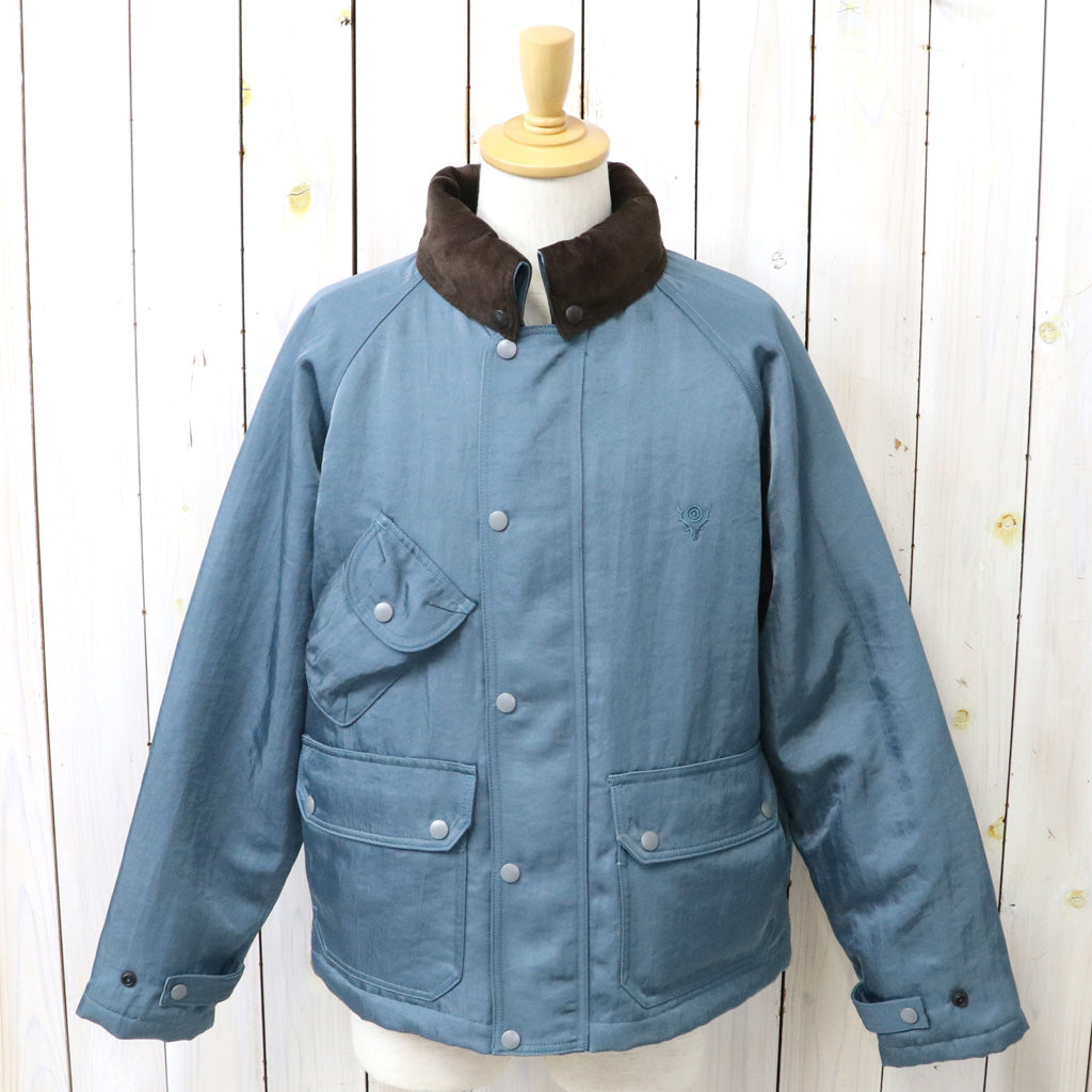 SOUTH2 WEST8 : Carmel Jacket-Nylon Twill (Blue)