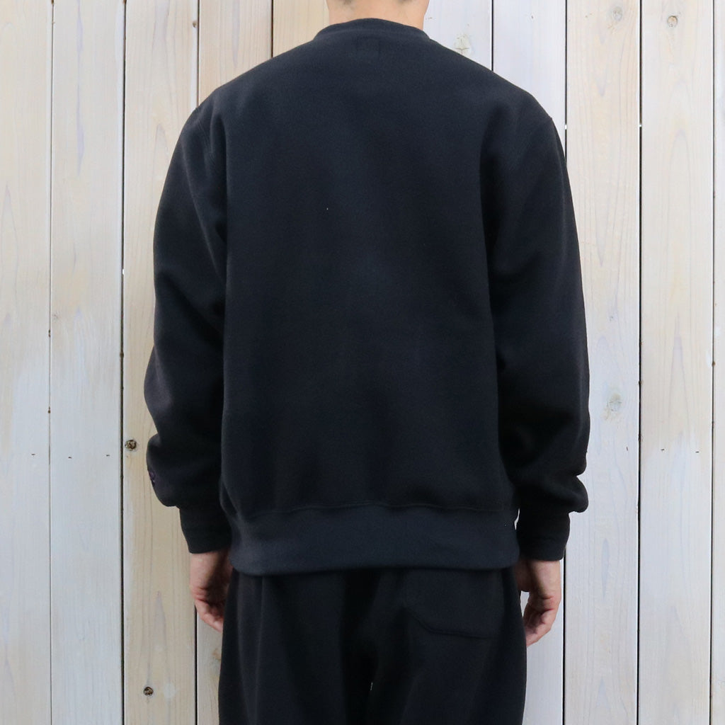 SOUTH2 WEST8 : Emb. Crew Neck Sweat Shirt-Poly Fleece (Black)
