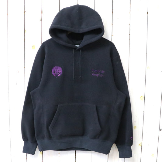 SOUTH2 WEST8 : Emb. Sweat Parka-Poly Fleece (Black)