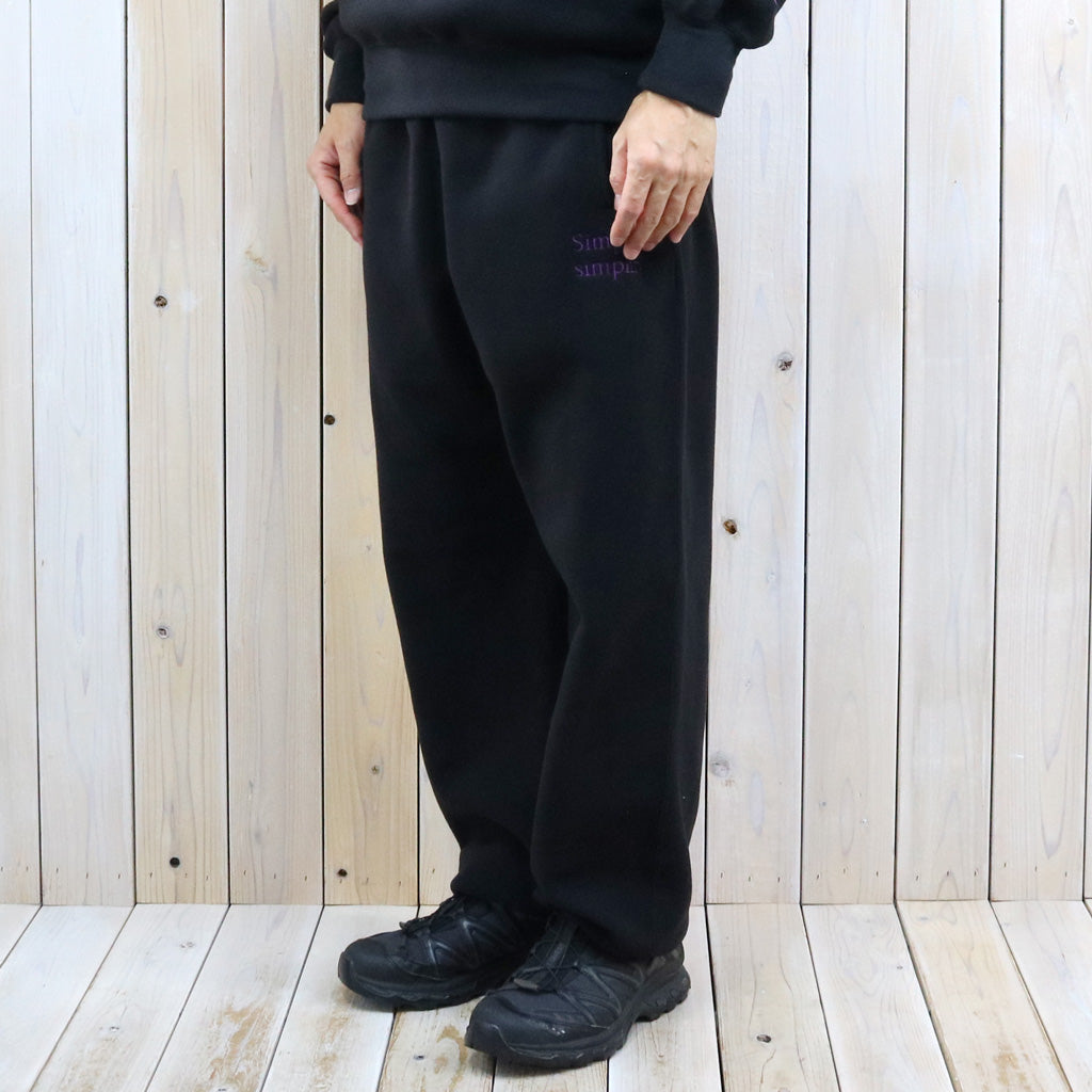 SOUTH2 WEST8 : Emb. String Sweat Pant-Poly Fleece (Black)