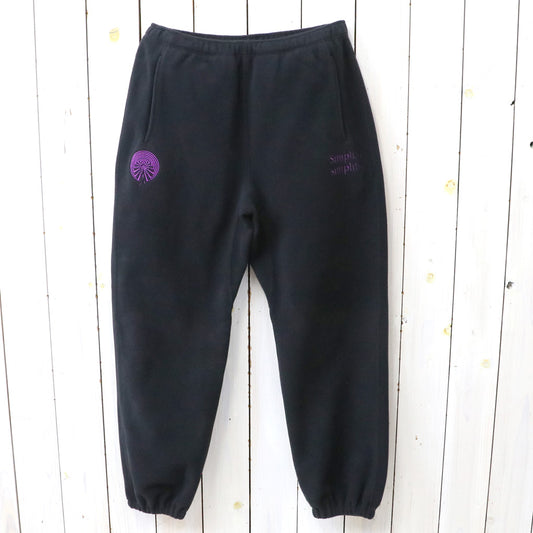 SOUTH2 WEST8 : Emb. String Sweat Pant-Poly Fleece (Black)