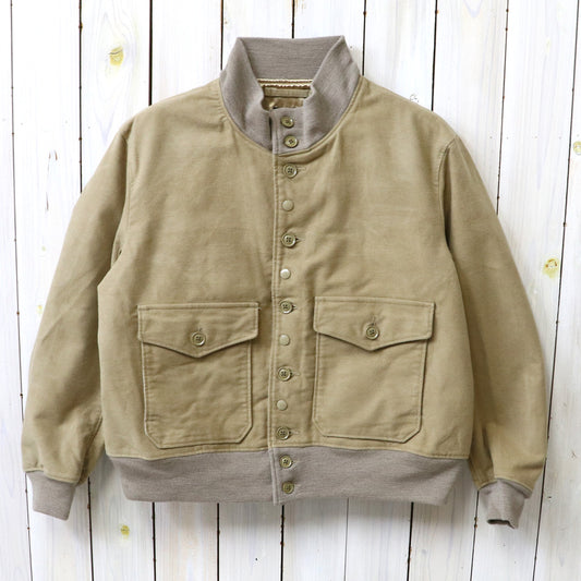 ENGINEERED GARMENTS : A-1 Jacket-Cotton Moleskin (Camel)