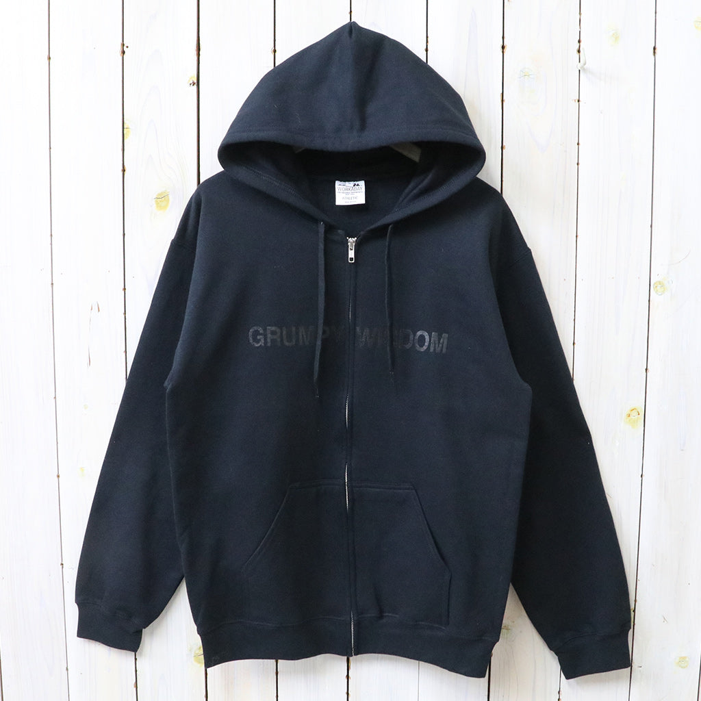 ENGINEERED GARMENTS WORKADAY : Printed Hoodie-Gumpy (Black)