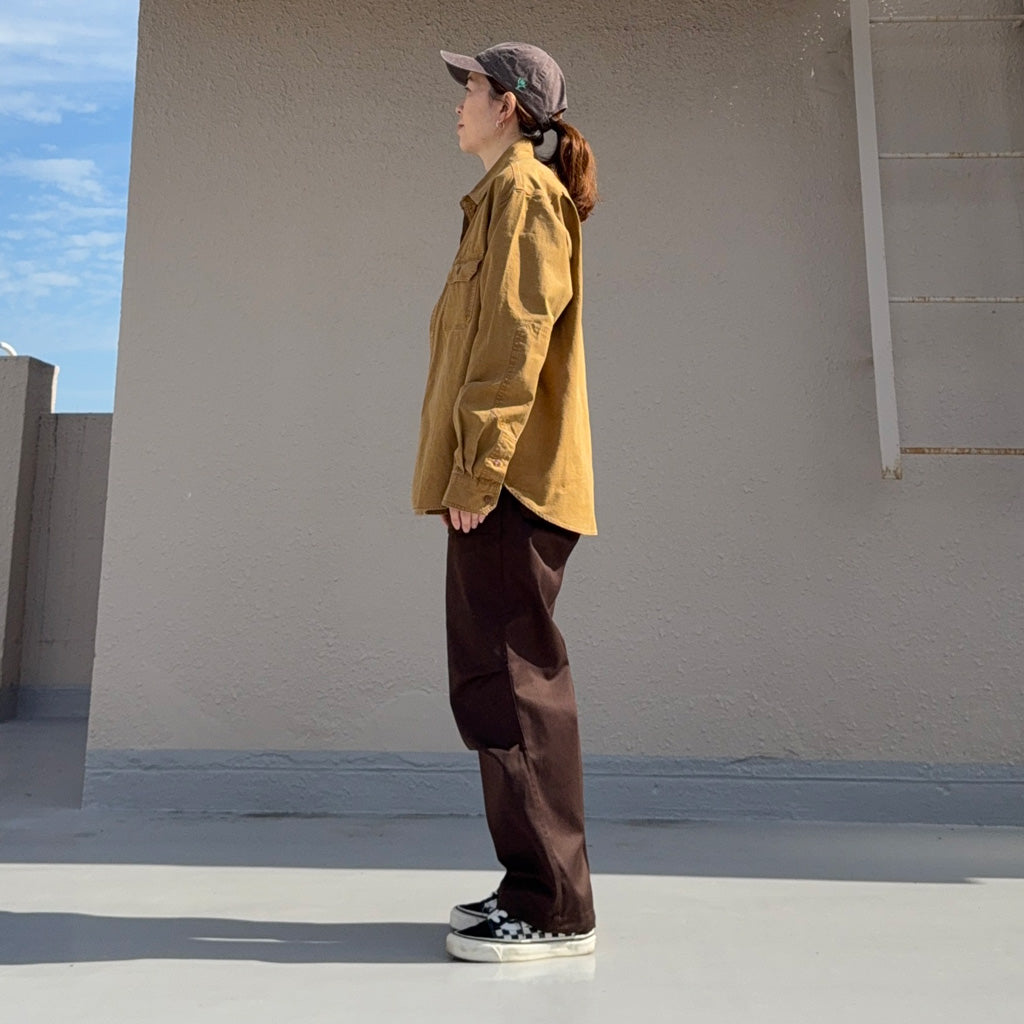 SOUTH2 WEST8 : Work Shirt-Cotton Twill