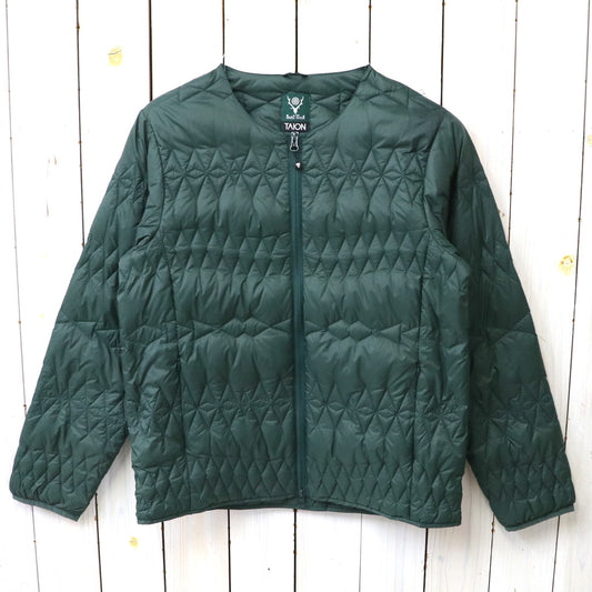 SOUTH2 WEST8xTAION : Inner Down Jacket (Green)