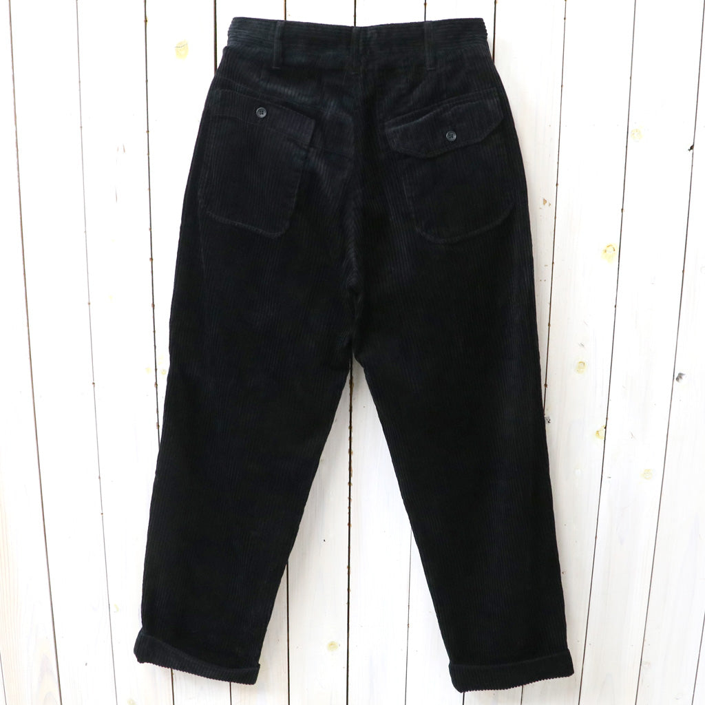 ENGINEERED GARMENTS : Carlyle Pant-Cotton 4.5W Corduroy (Black)