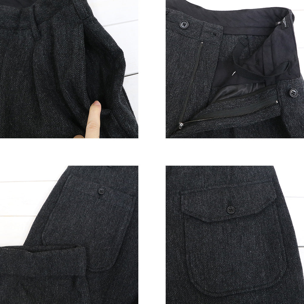 ENGINEERED GARMENTS : Carlyle Pant-Wool Poly Heavy Tweed