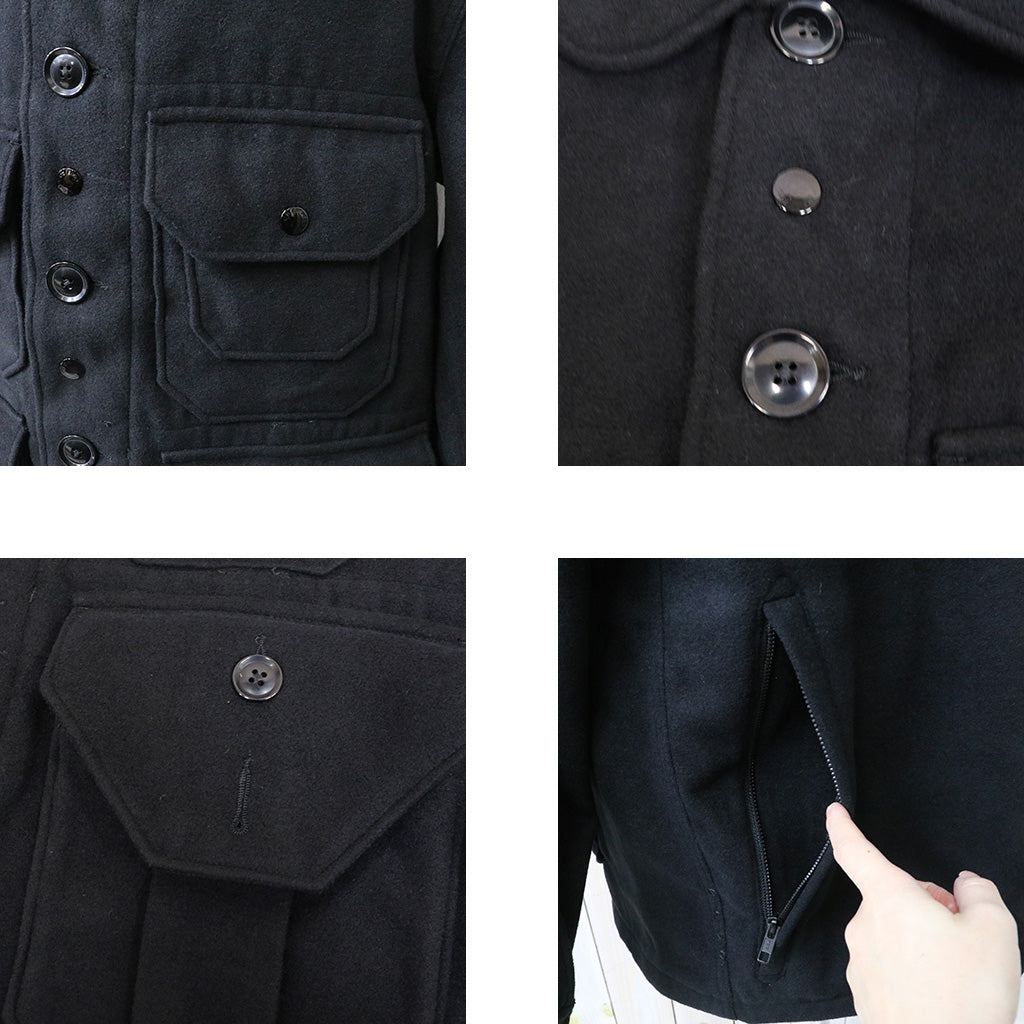 ENGINEERED GARMENTS : Cruiser Jacket-Polyester Fake Melton