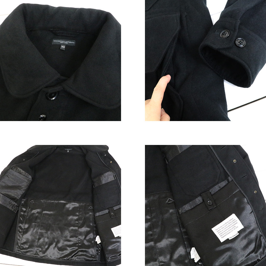 ENGINEERED GARMENTS : Cruiser Jacket-Polyester Fake Melton