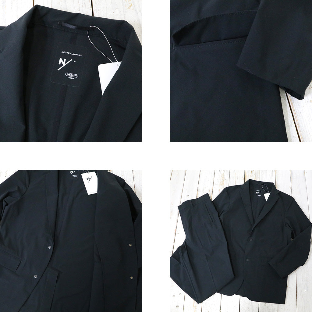 NEUTRALWORKS.『RABI/TAILORED JACKET』(BLACK)
