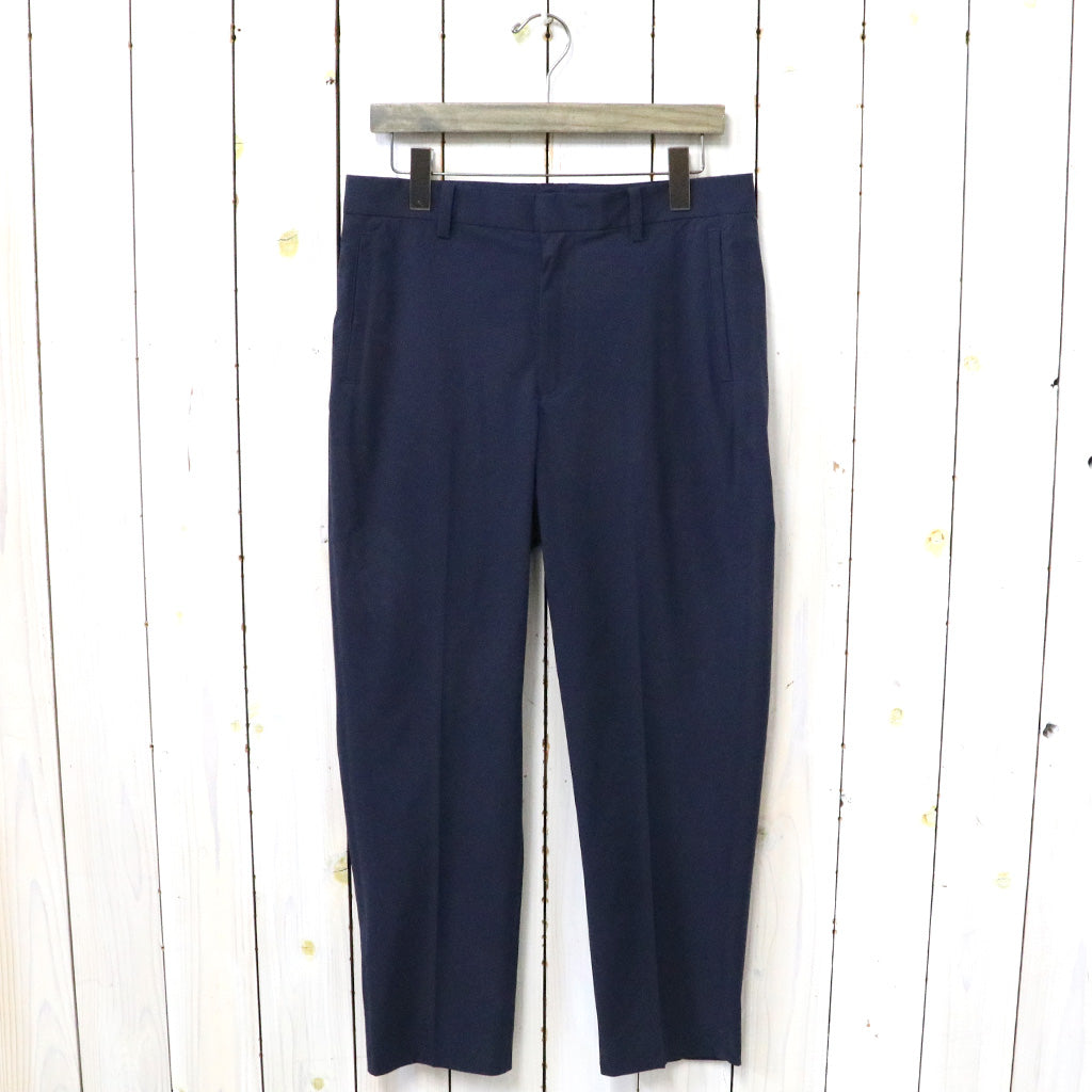 NEUTRALWORKS.『RABI/TAILORED SLACKS』(DARK NAVY)