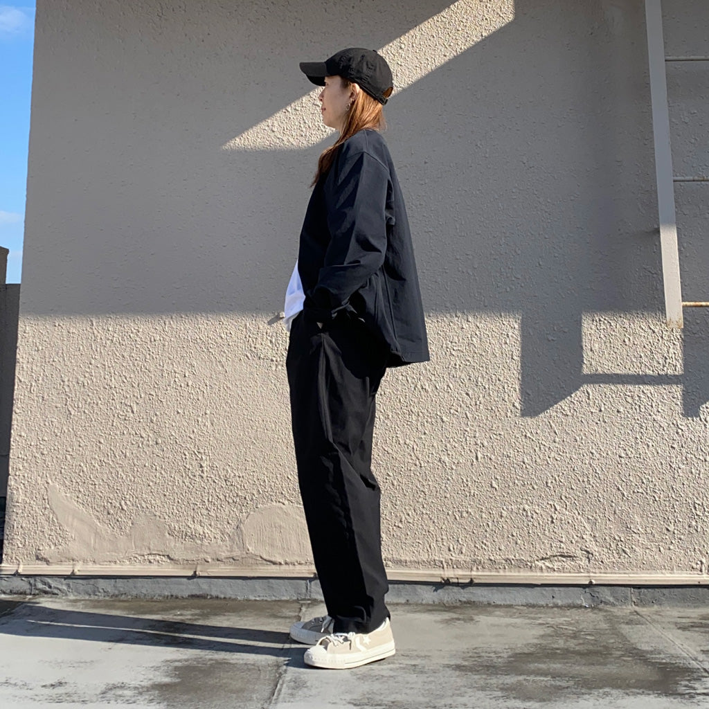 NEUTRALWORKS.『TAPARED PANTS』(BLACK)