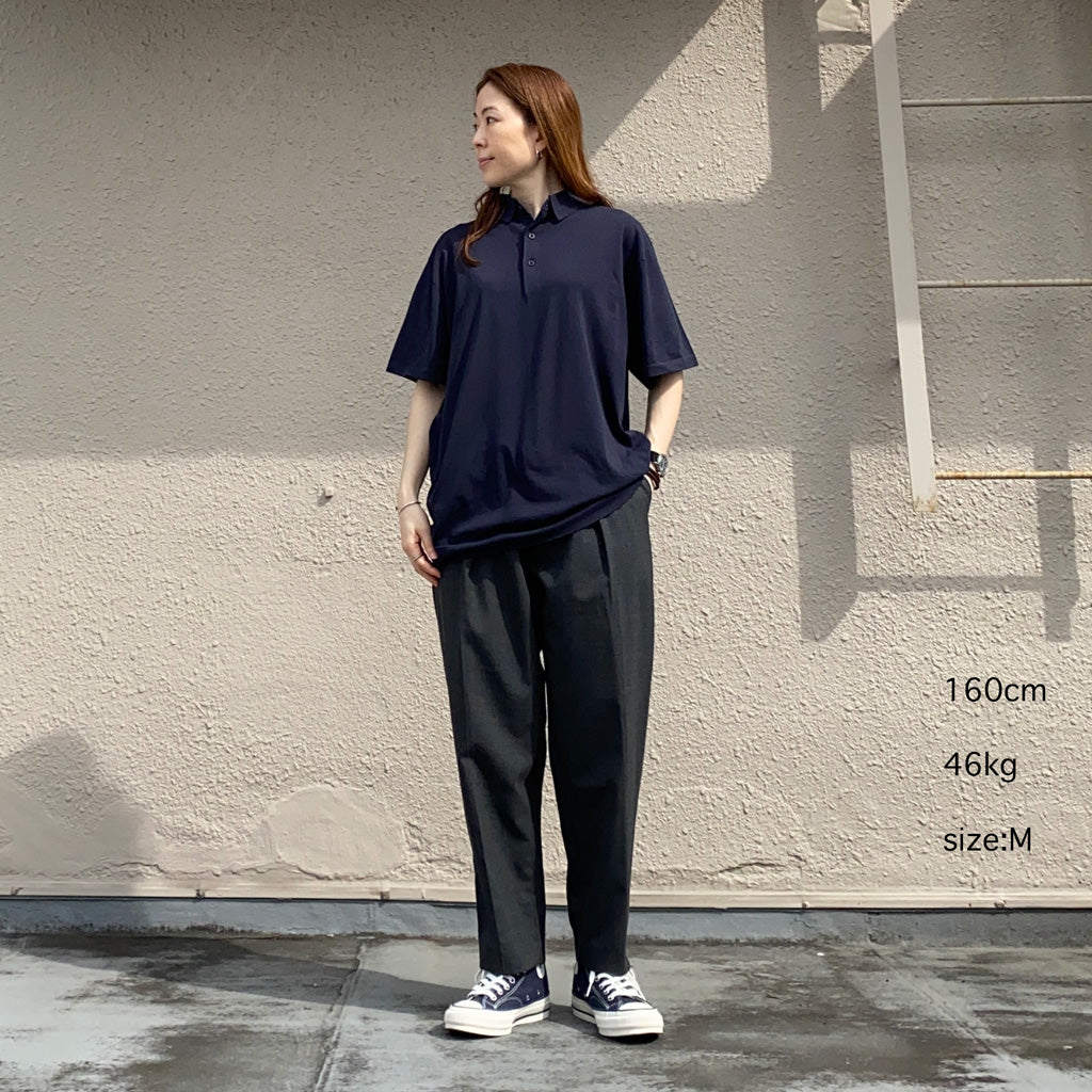 【SALE30%OFF】NEUTRALWORKS. : COMMELINA/KNITTING POLO SHIRTS