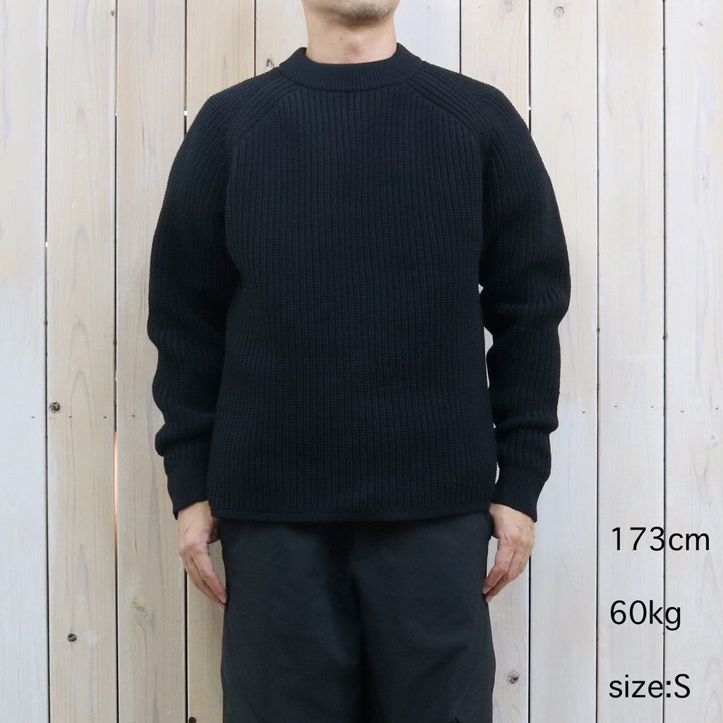 NEUTRALWORKS. : CALAMINTHA/LOW GAUGE CREW (BLACK)