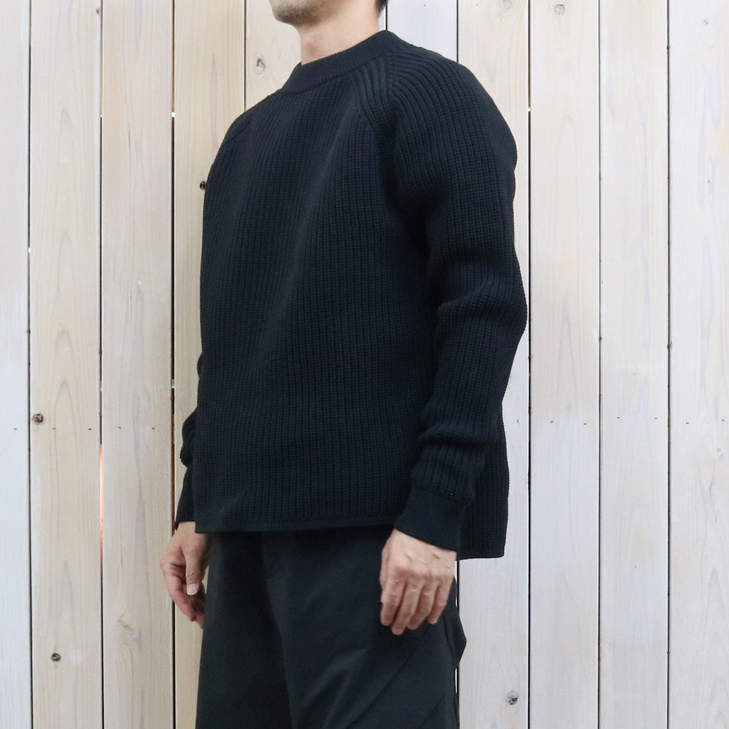NEUTRALWORKS. : CALAMINTHA/LOW GAUGE CREW (BLACK)