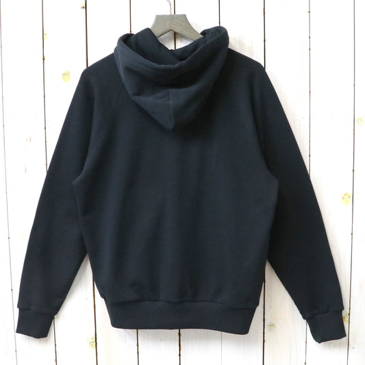 NEUTRALWORKS. : SWEAT ZIP HOODIE (BLACK)