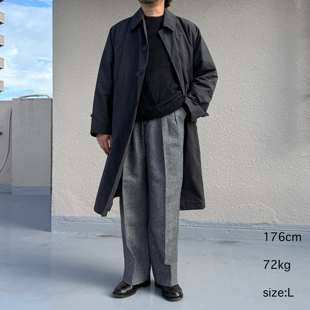 NEUTRALWORKS. : BALMACAAN COAT (BLACK)