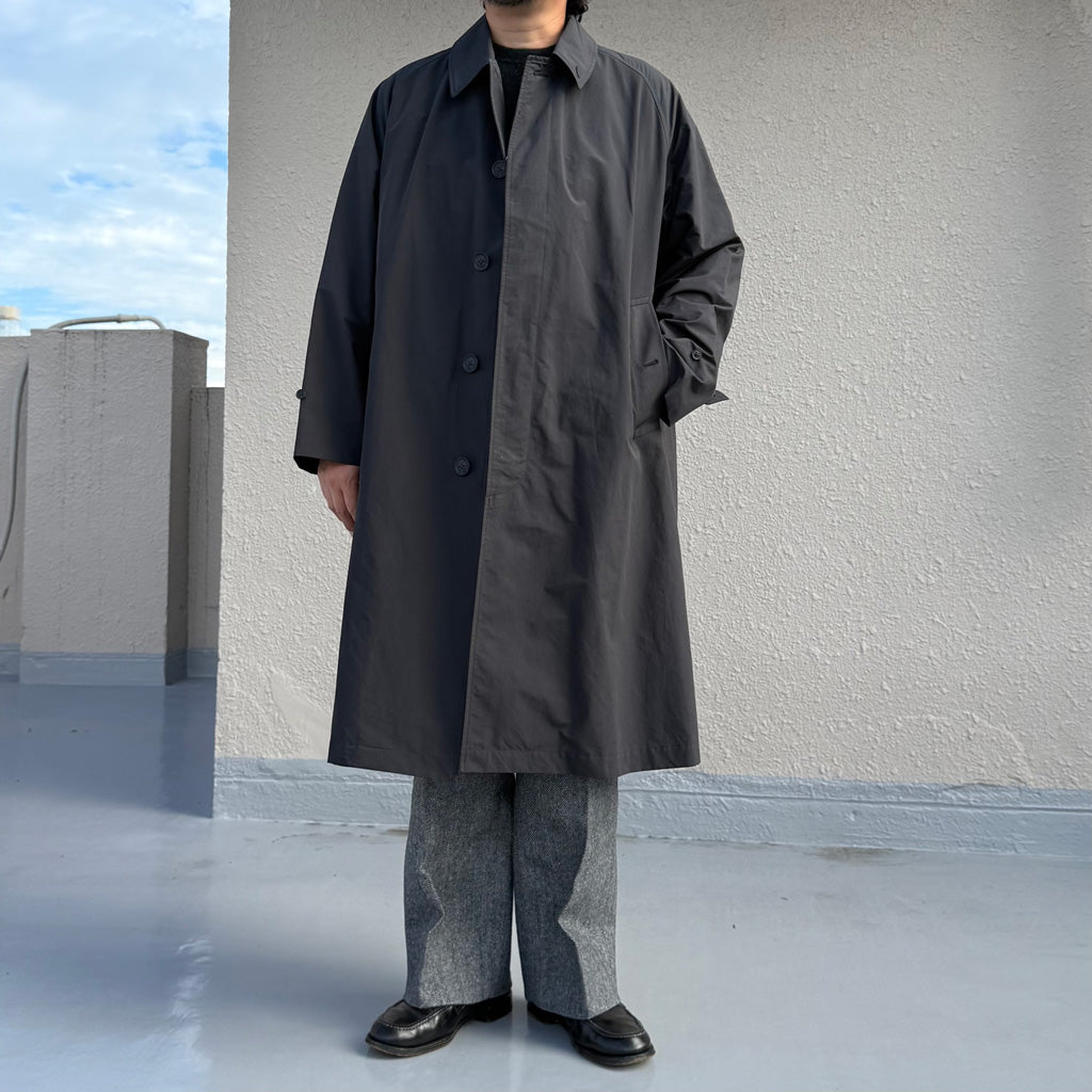 NEUTRALWORKS. : BALMACAAN COAT (BLACK) – Reggieshop