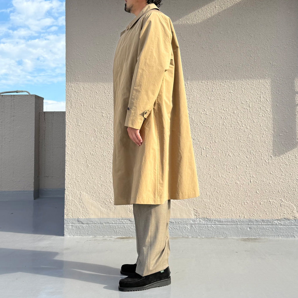 NEUTRALWORKS. : BALMACAAN COAT (CAMEL BROWN)