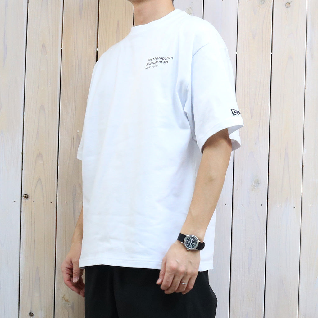 New Era『SS Over Size Cotton Tee The Met White Logo』(White)