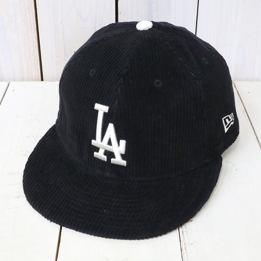 New Era : RC 9FIFTY LS MLB 8W Corduroy (Los Angeles Dodgers/BLACK)