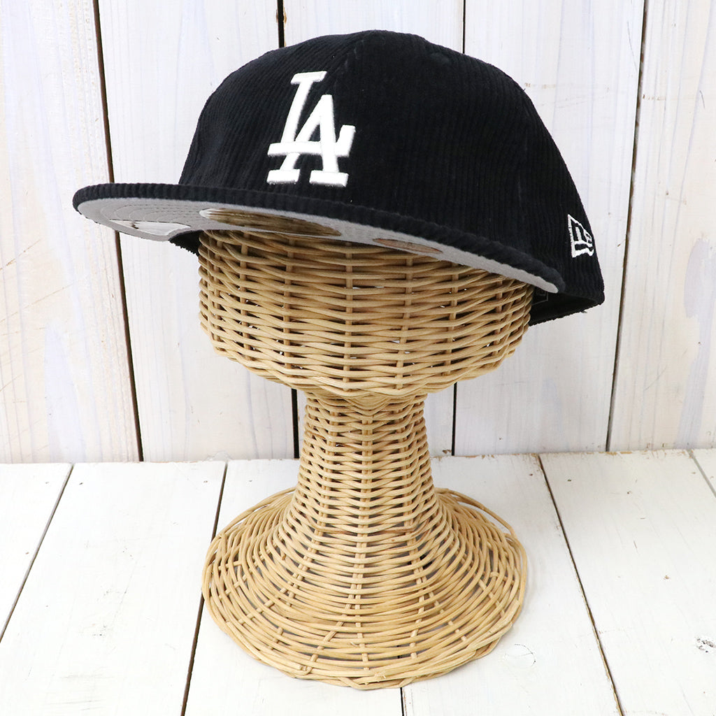 New Era : RC 9FIFTY LS MLB 8W Corduroy (Los Angeles Dodgers/BLACK)