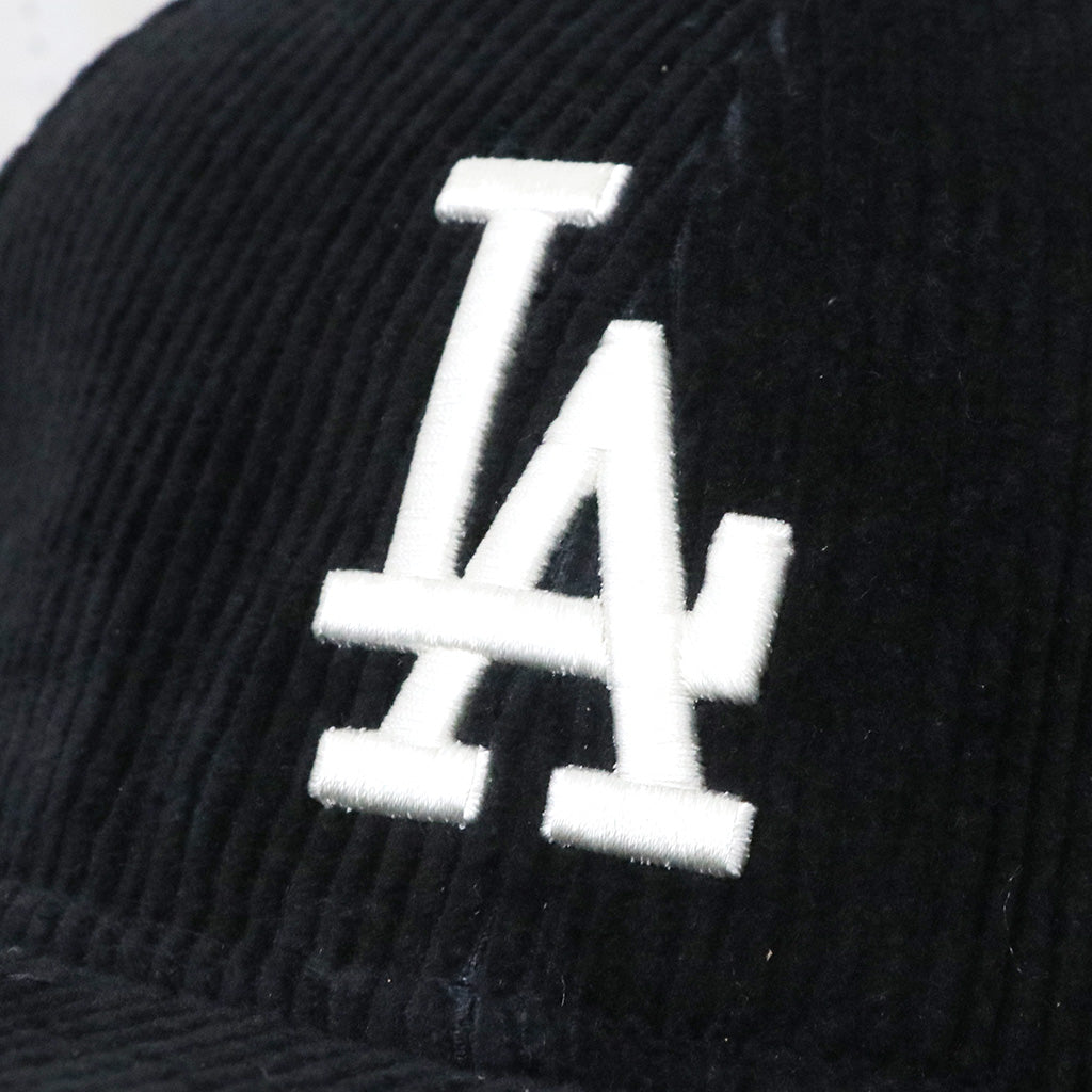 New Era : RC 9FIFTY LS MLB 8W Corduroy (Los Angeles Dodgers/BLACK)