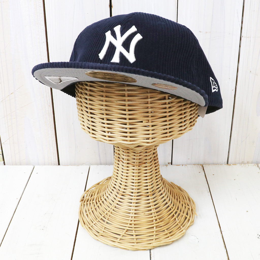 New Era : RC 9FIFTY LS MLB 8W Corduroy (New York Yankees/NAVY)