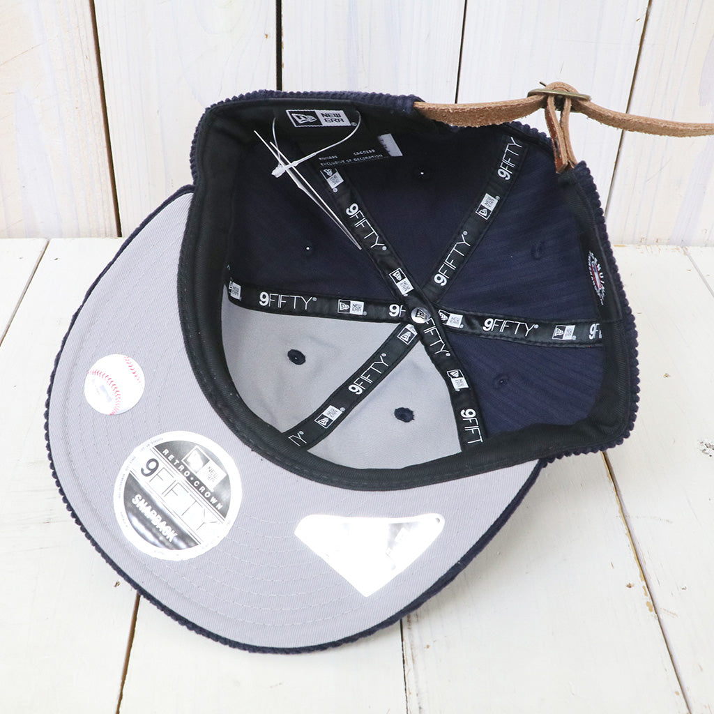 New Era : RC 9FIFTY LS MLB 8W Corduroy (New York Yankees/NAVY)