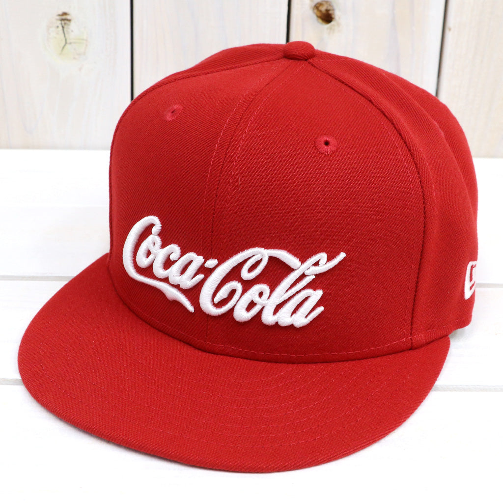 New Era : 59FIFTY COCA-COLA (SCARLET)