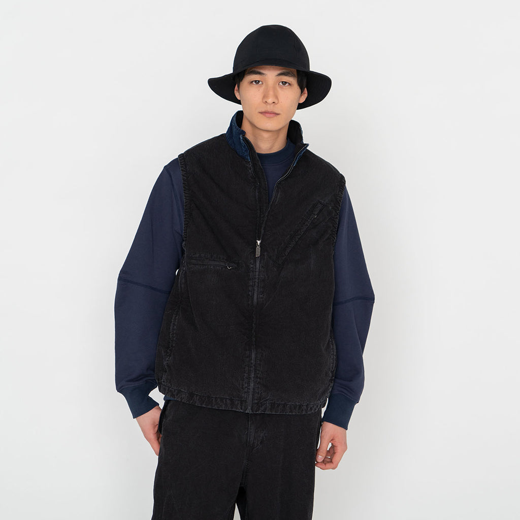 THE NORTH FACE PURPLE LABEL『Indigo Stroll Field Vest』(Black Fade)