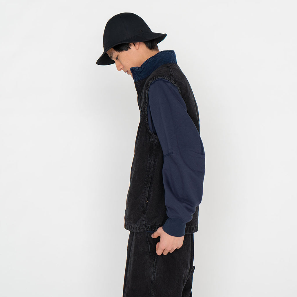 THE NORTH FACE PURPLE LABEL『Indigo Stroll Field Vest』(Black Fade)