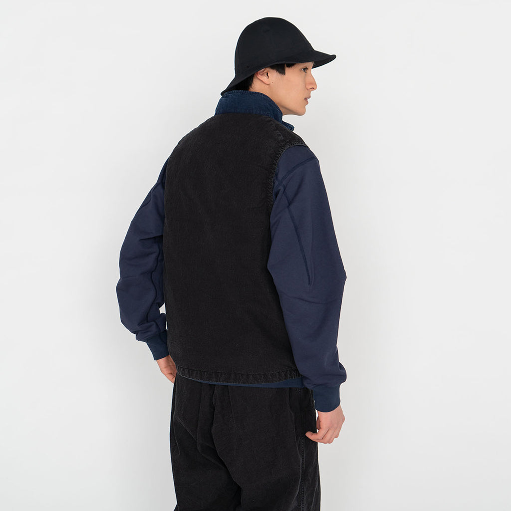 THE NORTH FACE PURPLE LABEL『Indigo Stroll Field Vest』(Black Fade)