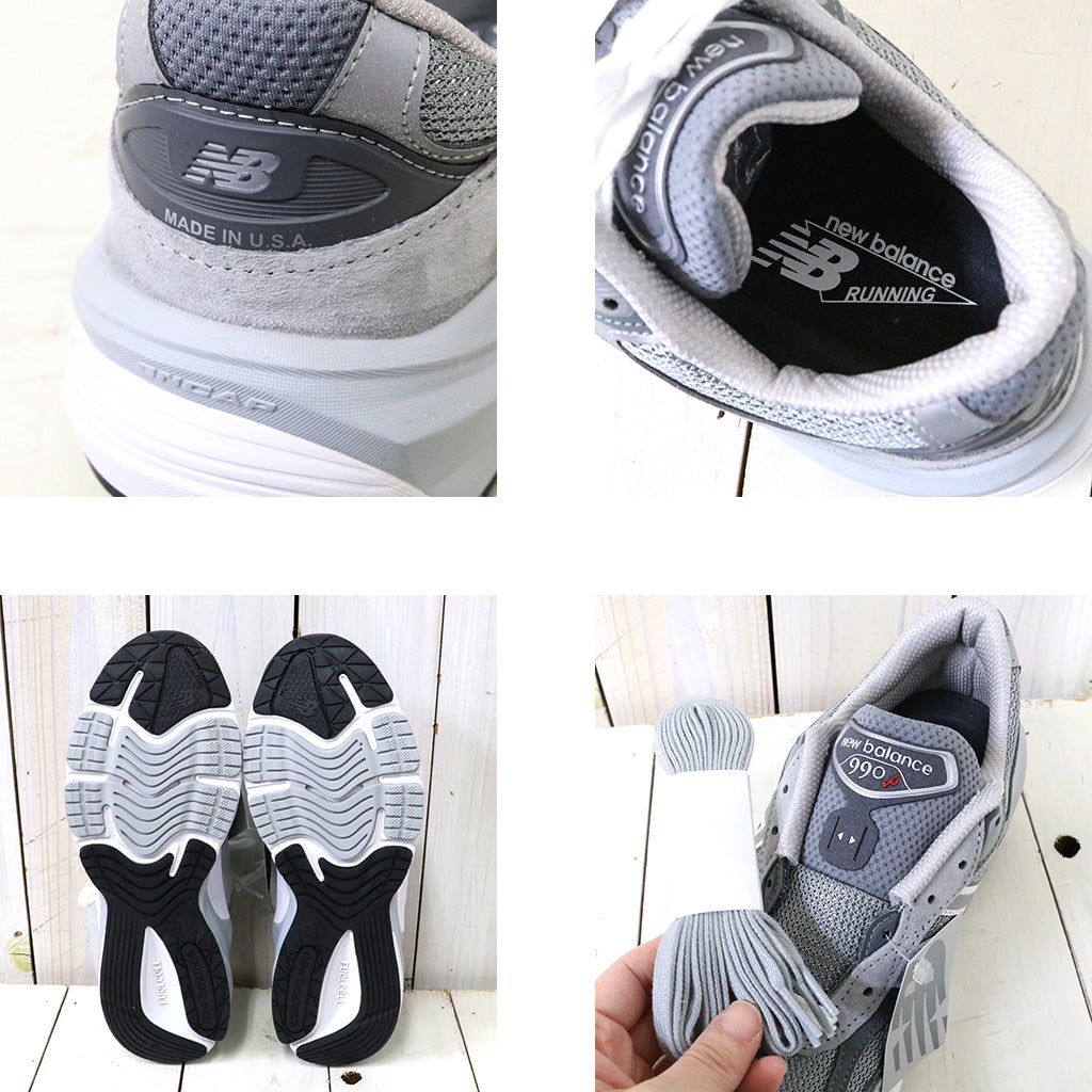 new balance『M990GL6』(GRAY)